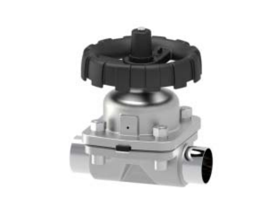 衛生級(jí)手動不鏽(xiu)鋼隔膜閥(fá)