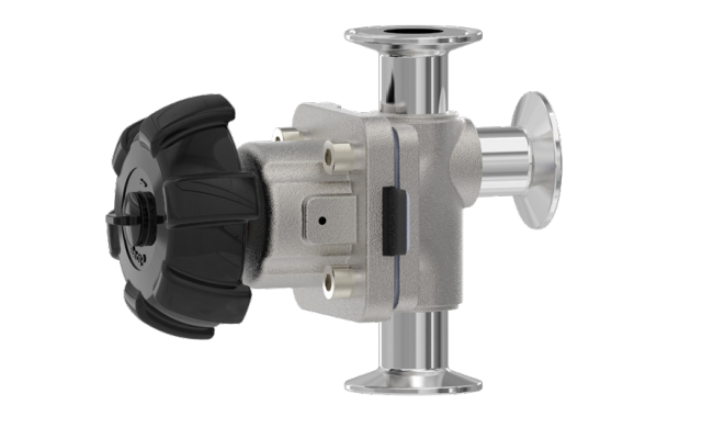 衛生(sheng)級L、T型不(bu)鏽鋼隔(ge)膜閥